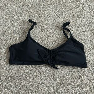 Black bikini top